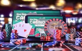 Speed Baccarat live dealer table with cards and betting layout
